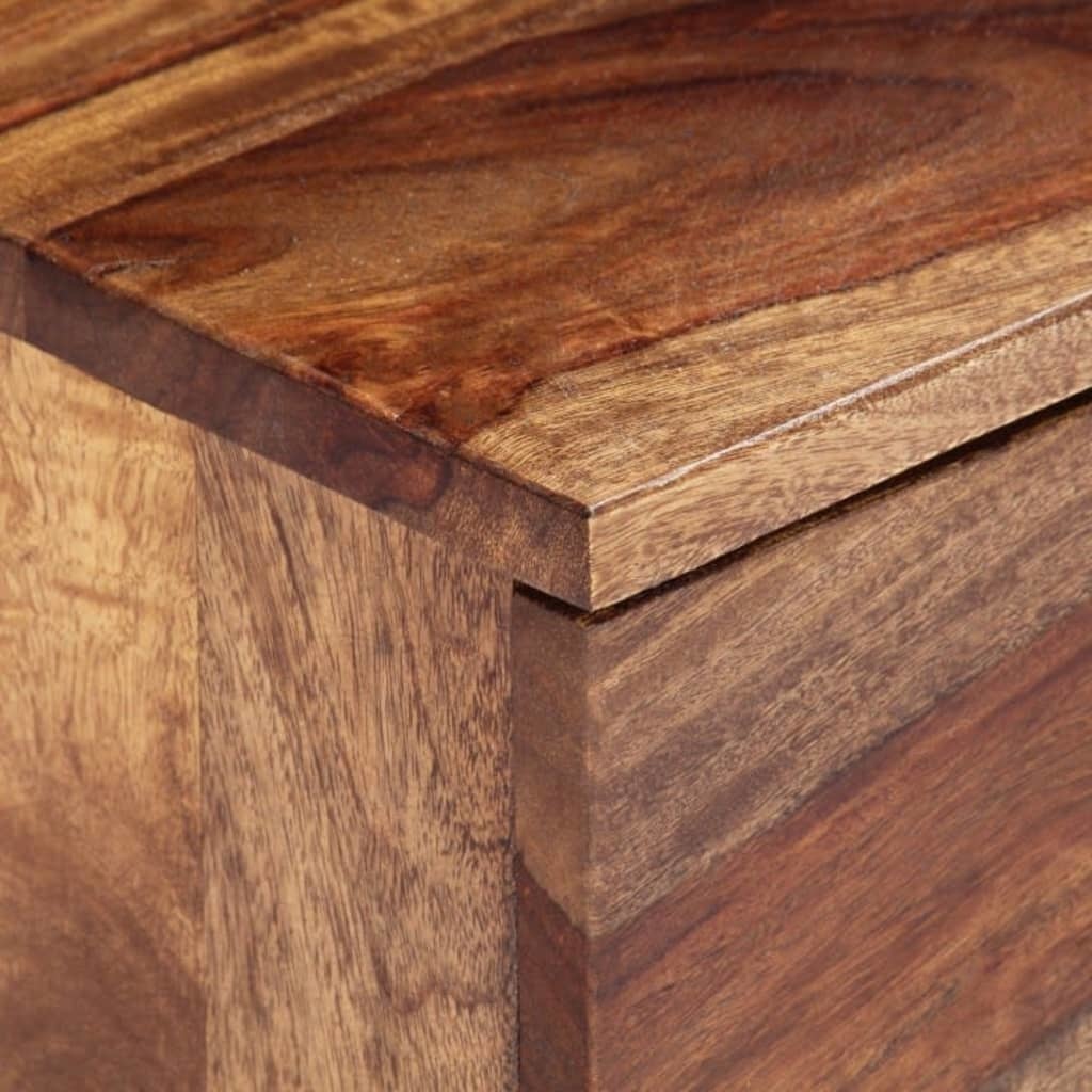 Tv-meubel 145x30x30 cm massief sheeshamhout