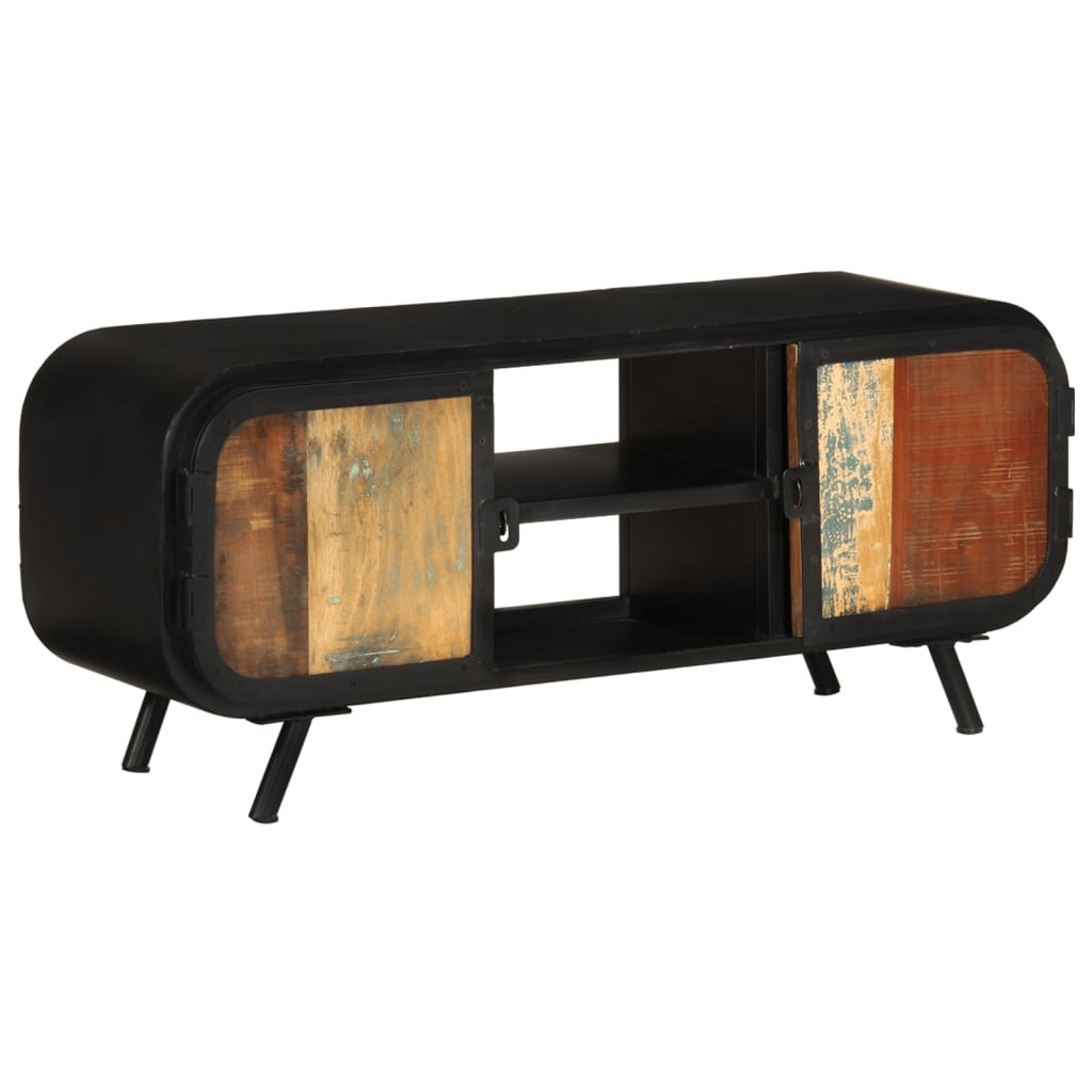 Tv-meubel 110x30x45 cm massief gerecycled hout