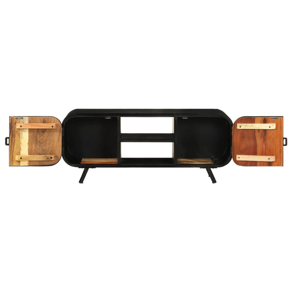 Tv-meubel 110x30x45 cm massief gerecycled hout