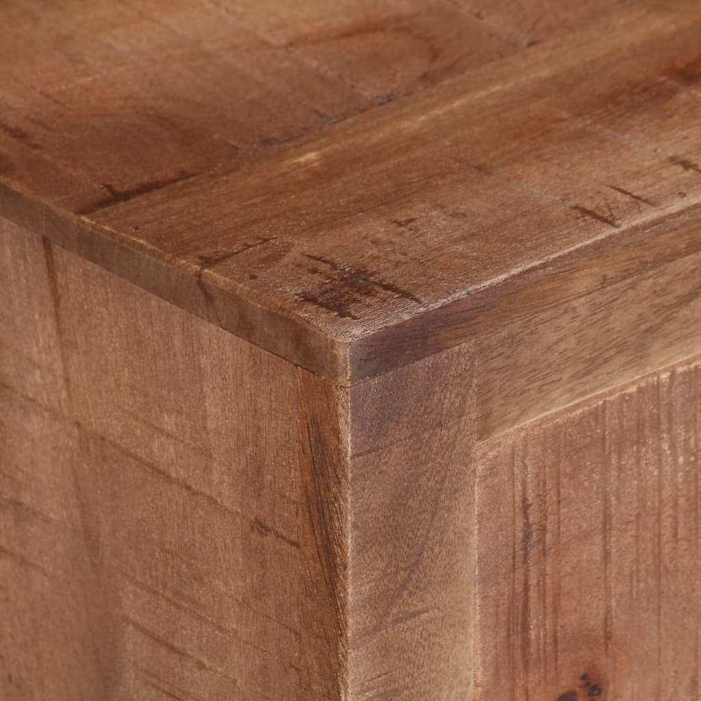 Tv-meubel 110x30x40 cm ruw mangohout