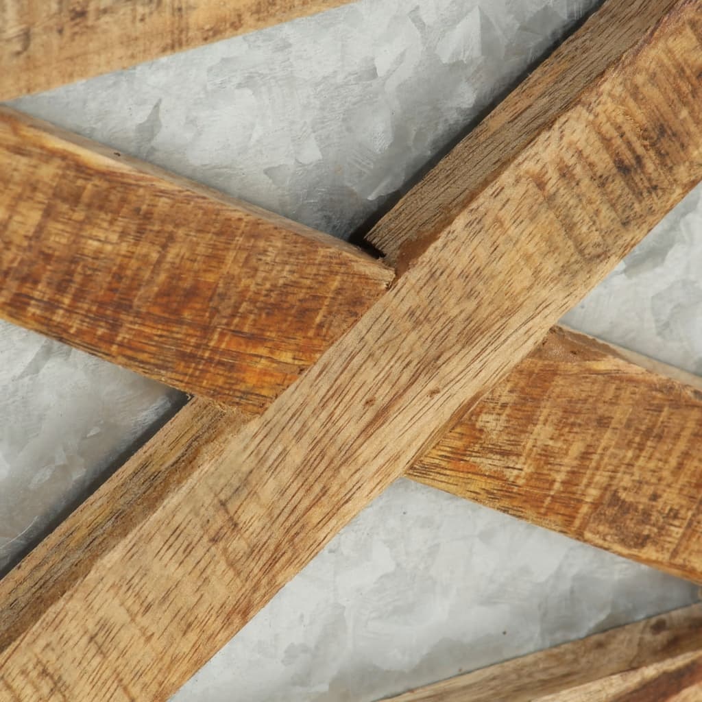 Tv-meubel 110x30x45 cm ruw mangohout