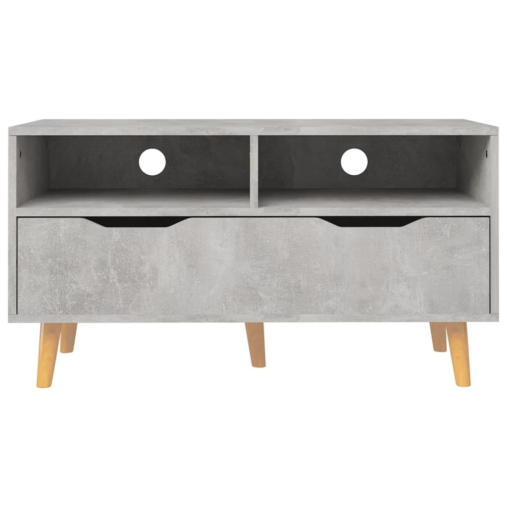 Tv-meubel 90x40x48,5 cm spaanplaat betongrijs