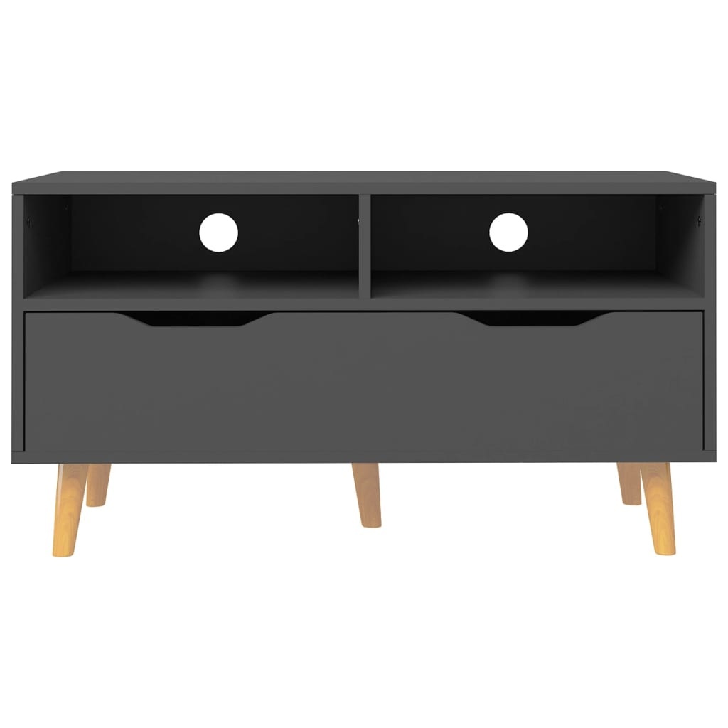 Tv-meubel 90x40x48,5 cm spaanplaat grijs