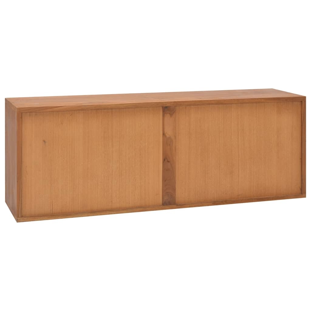Tv-meubel 110x30x40 cm massief teakhout