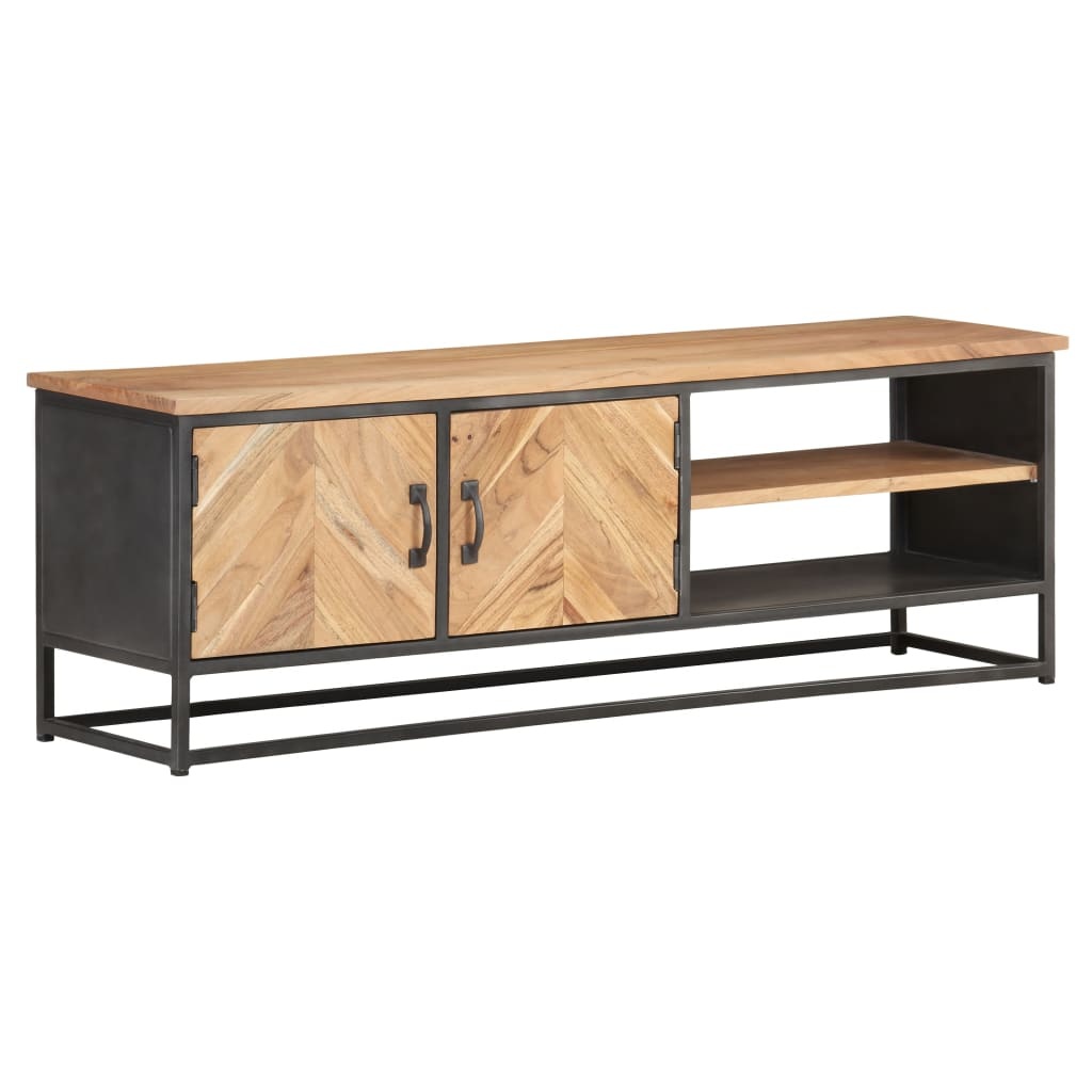 Tv-meubel 120x30x40 cm massief acaciahout
