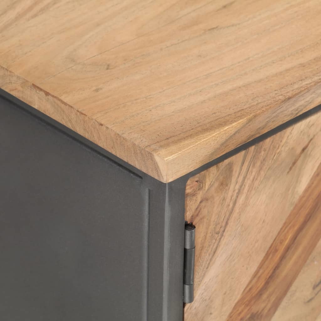 Tv-meubel 120x30x40 cm massief acaciahout