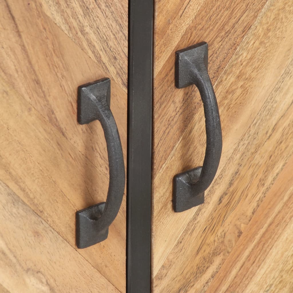 Tv-meubel 120x30x40 cm massief acaciahout