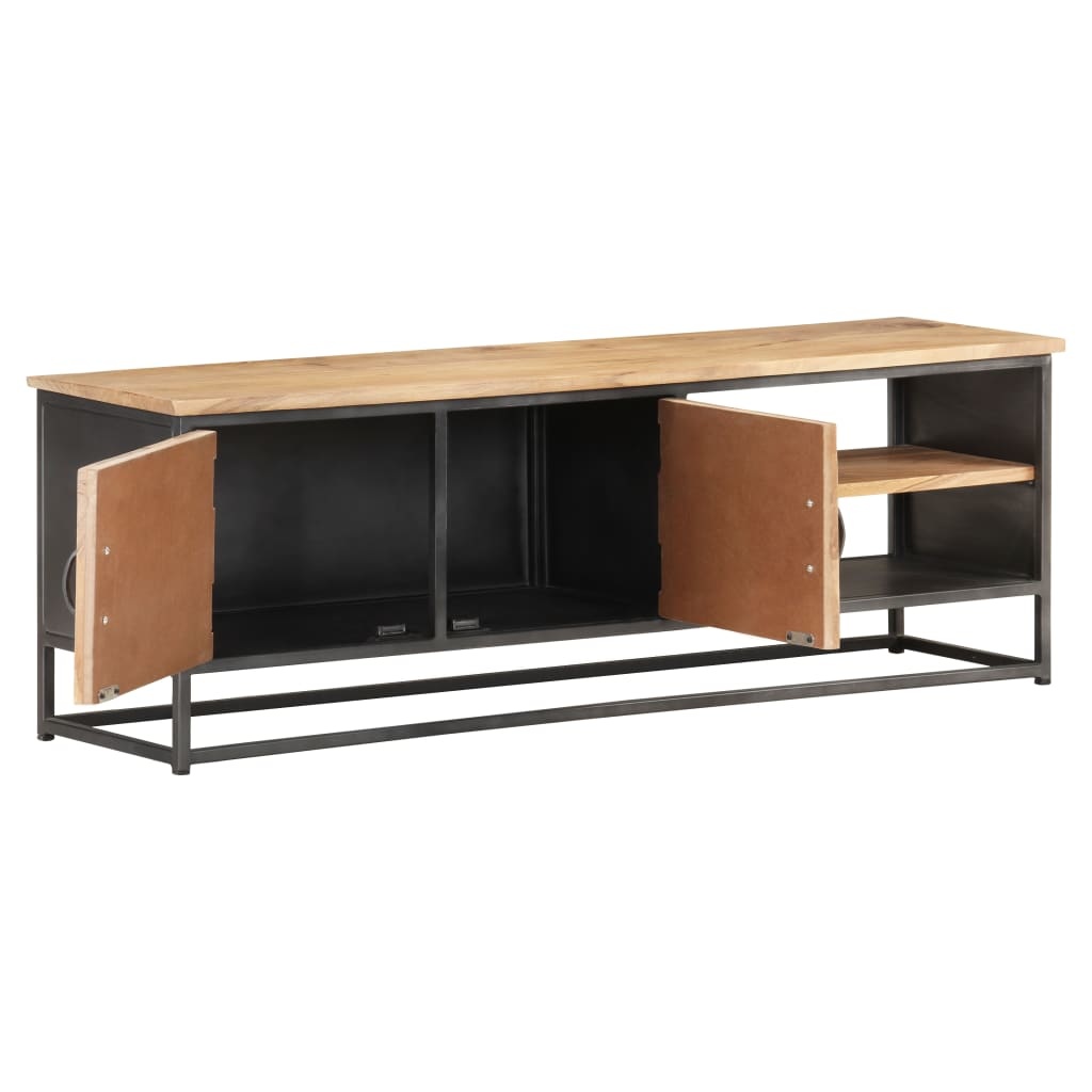 Tv-meubel 120x30x40 cm massief acaciahout