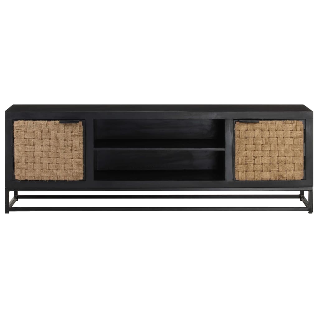 Tv-meubel120x30x40 cm massief mangohout