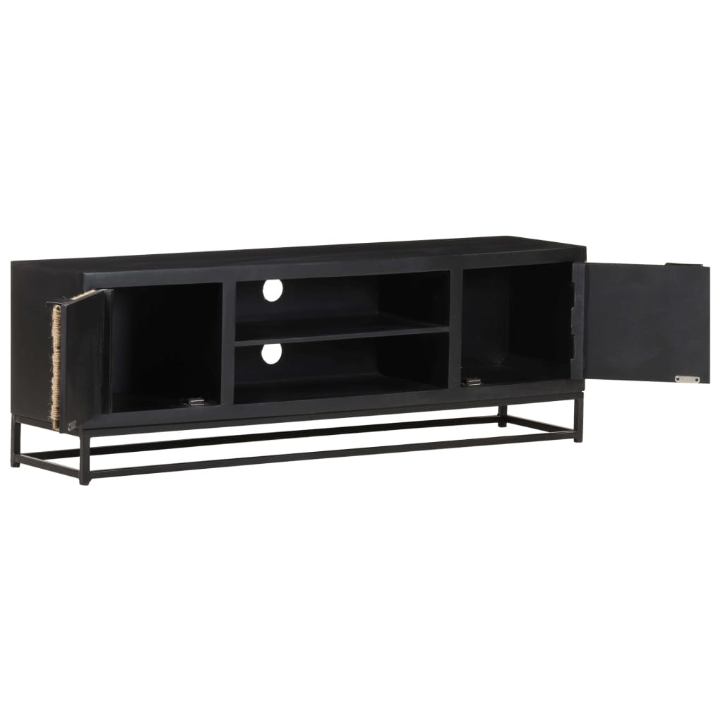 Tv-meubel120x30x40 cm massief mangohout
