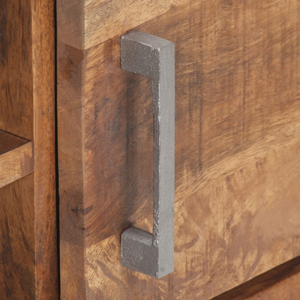 Tv-meubel 120x30x40 cm ruw mangohout