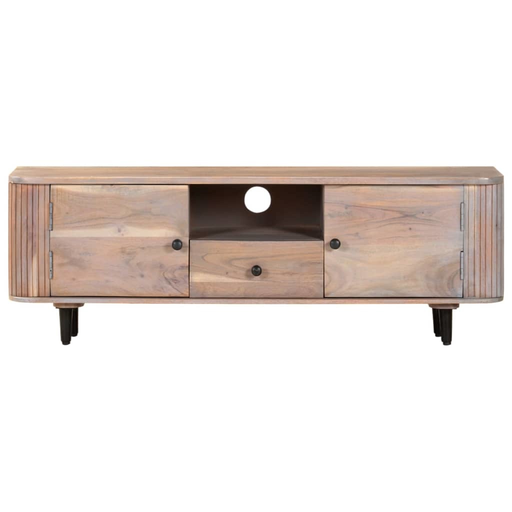 Tv-meubel 118x30x40 cm massief acaciahout