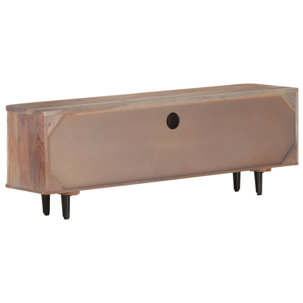 Tv-meubel 118x30x40 cm massief acaciahout