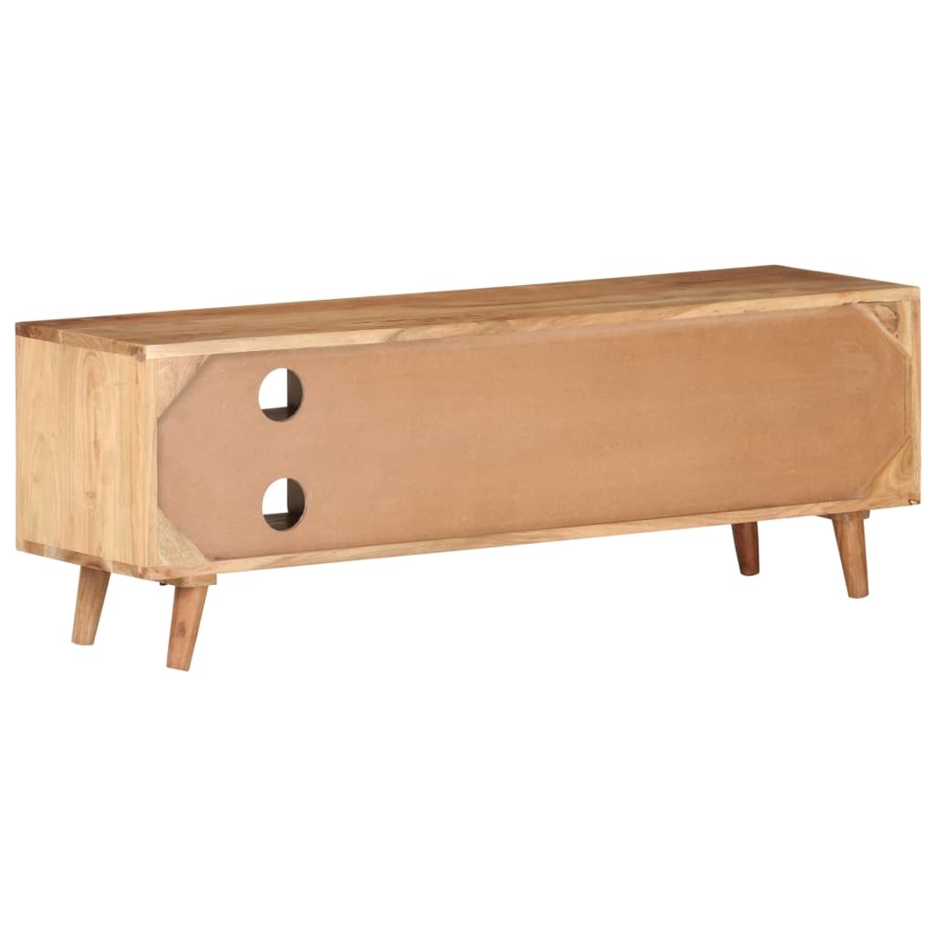 Tv-meubel 115x30x39 cm massief acaciahout