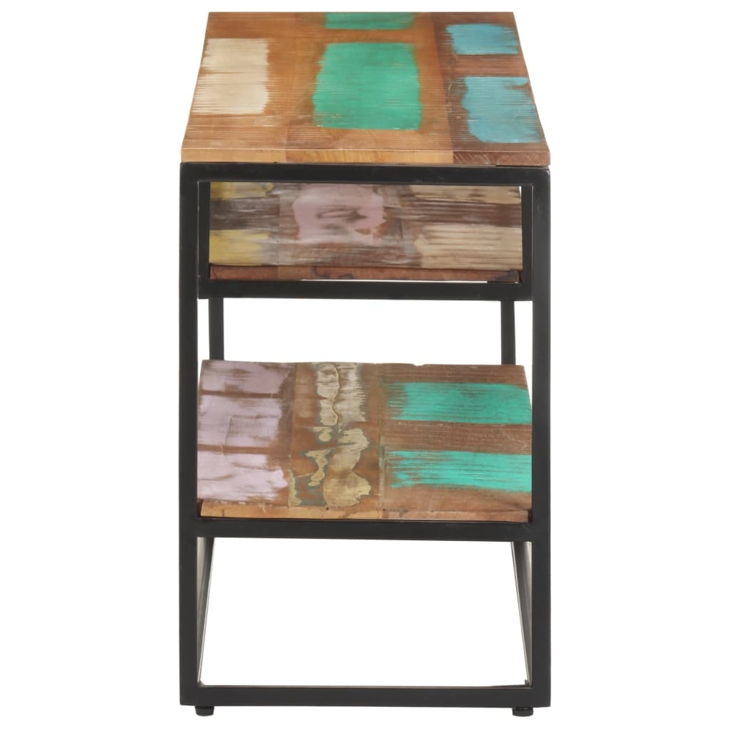 Tv-meubel 130x30x45 cm massief gerecycled hout