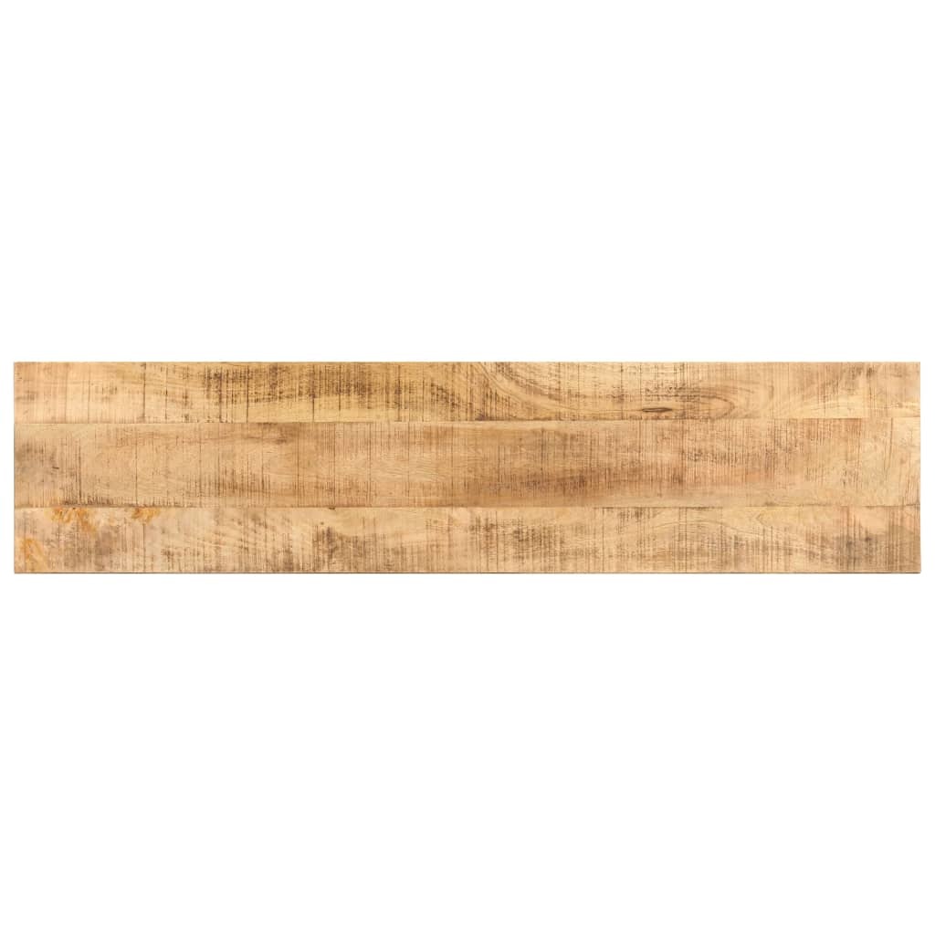 Tv-meubel 130x30x42 cm ruw mangohout
