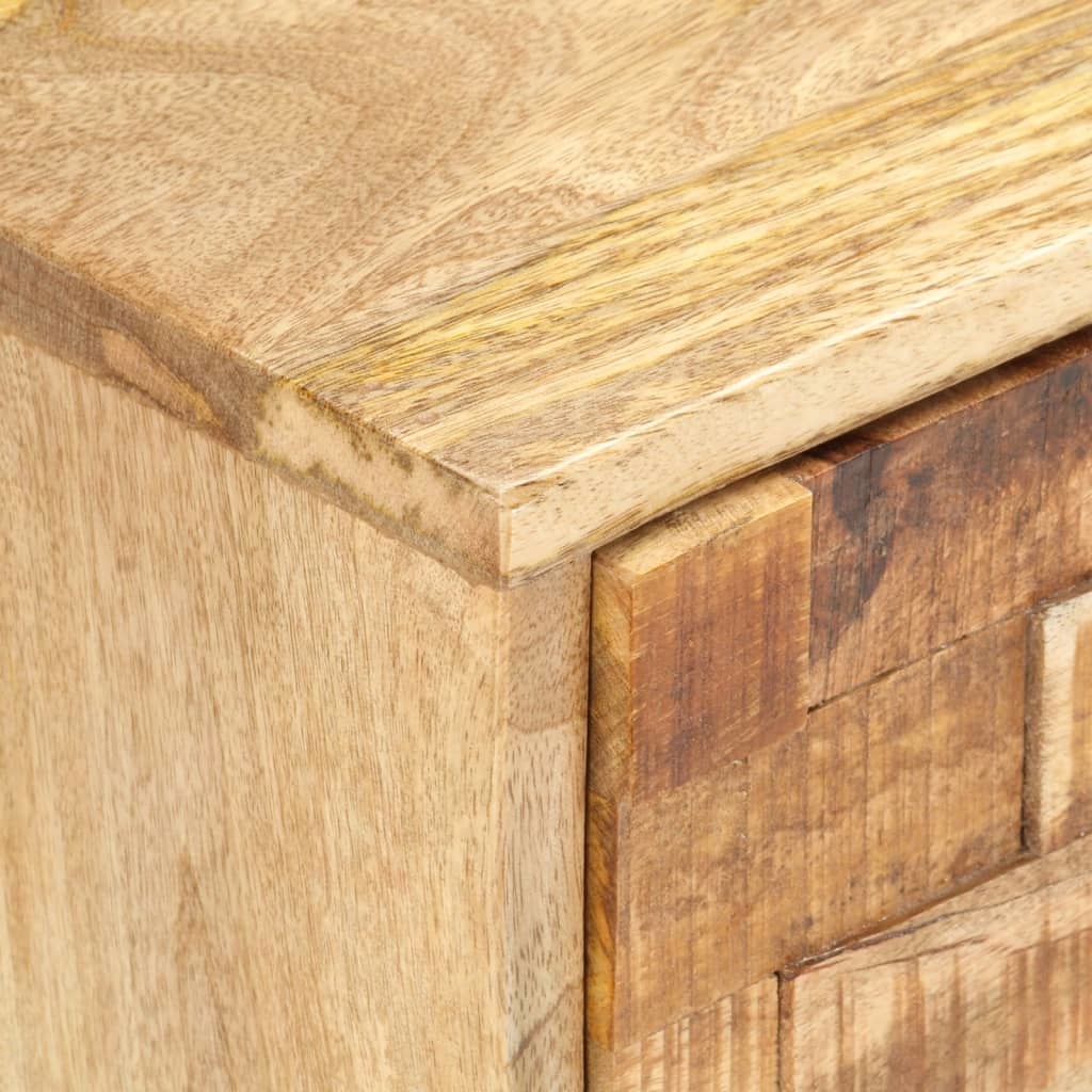 Tv-meubel 120x30x45 cm massief mangohout