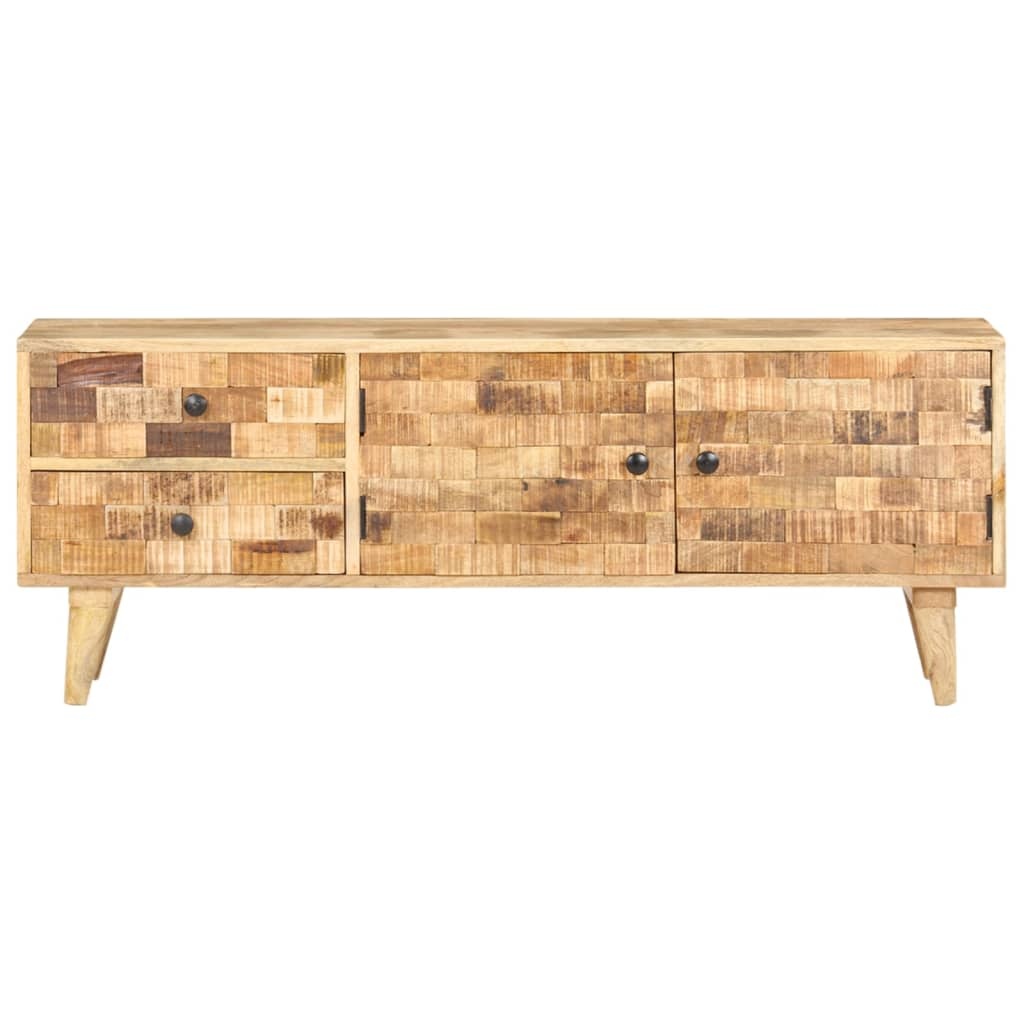 Tv-meubel 120x30x45 cm massief mangohout