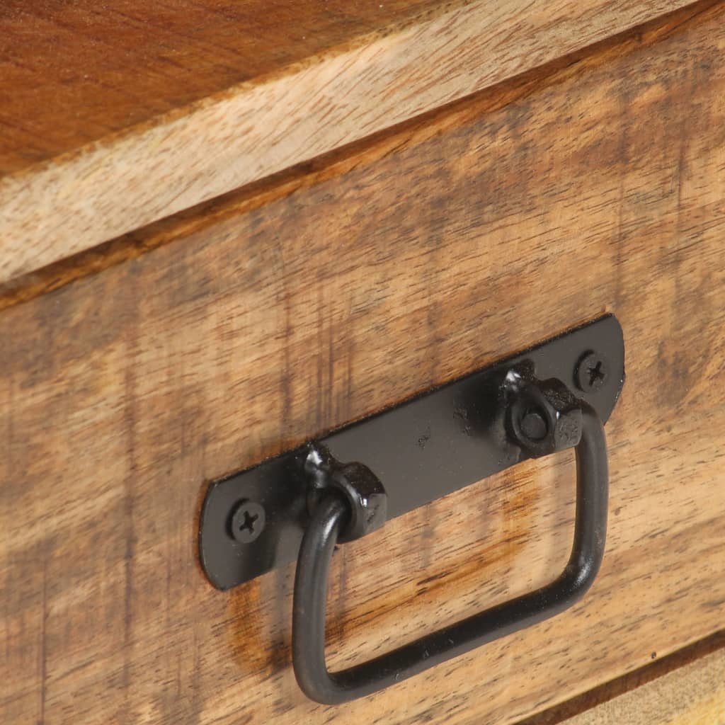 Tv-meubel 150x30x45 cm massief ruw mangohout
