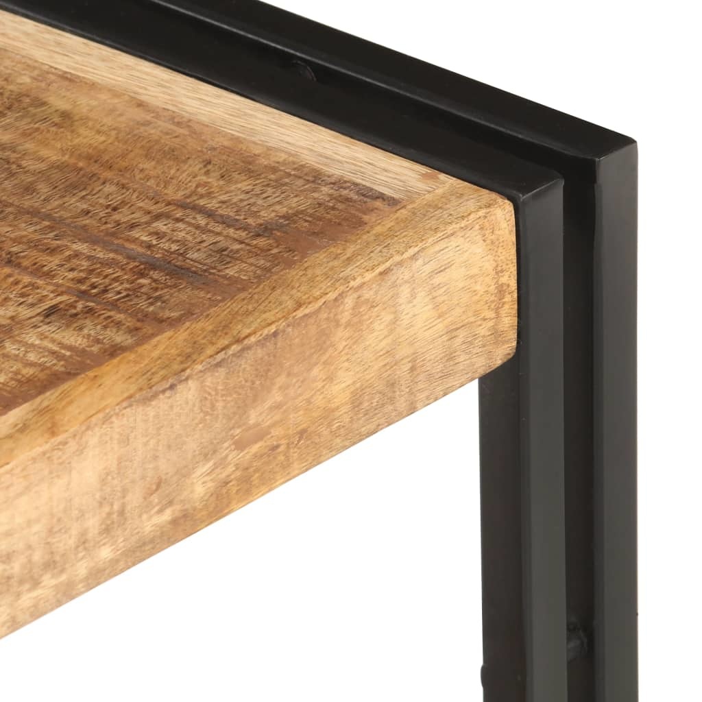 Tv-meubel 120x30x40 cm ruw mangohout