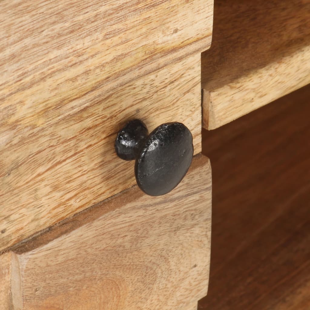 Tv-meubel 116x30x35 cm massief mangohout
