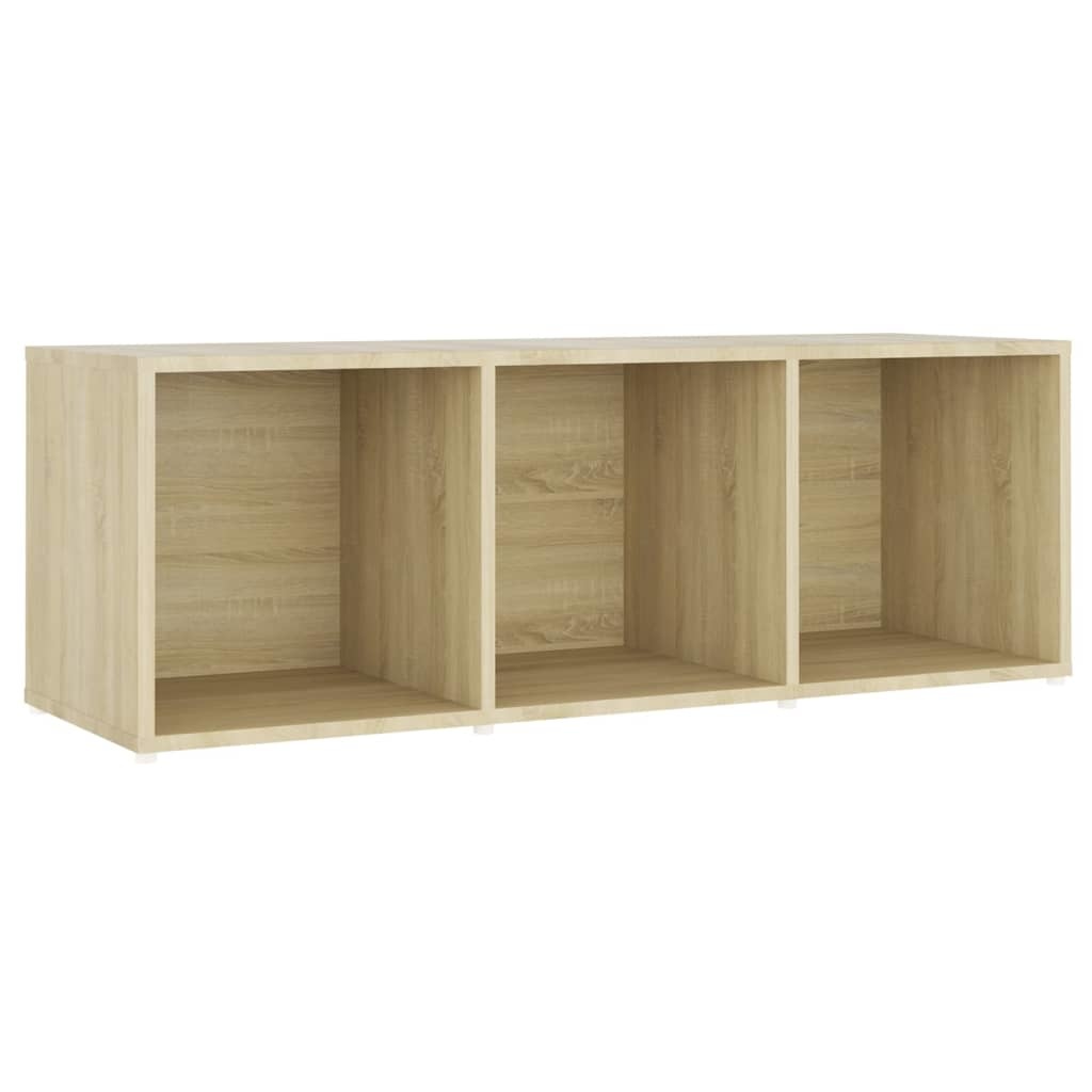 Tv-meubelen 3 st 107x35x37 cm spaanplaat sonoma eikenkleurig