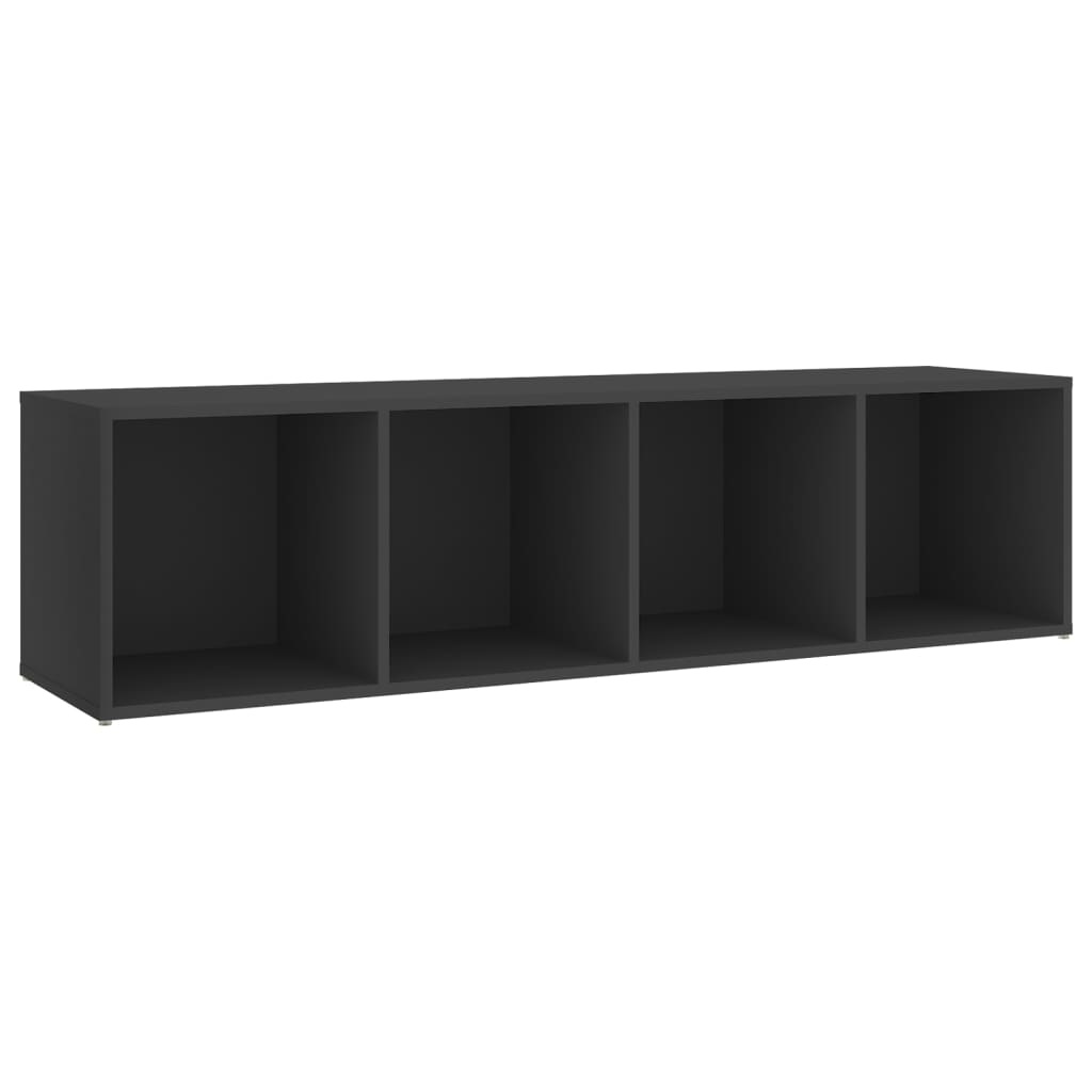 Tv-meubelen 3 st 142,5x35x36,5 cm spaanplaat grijs