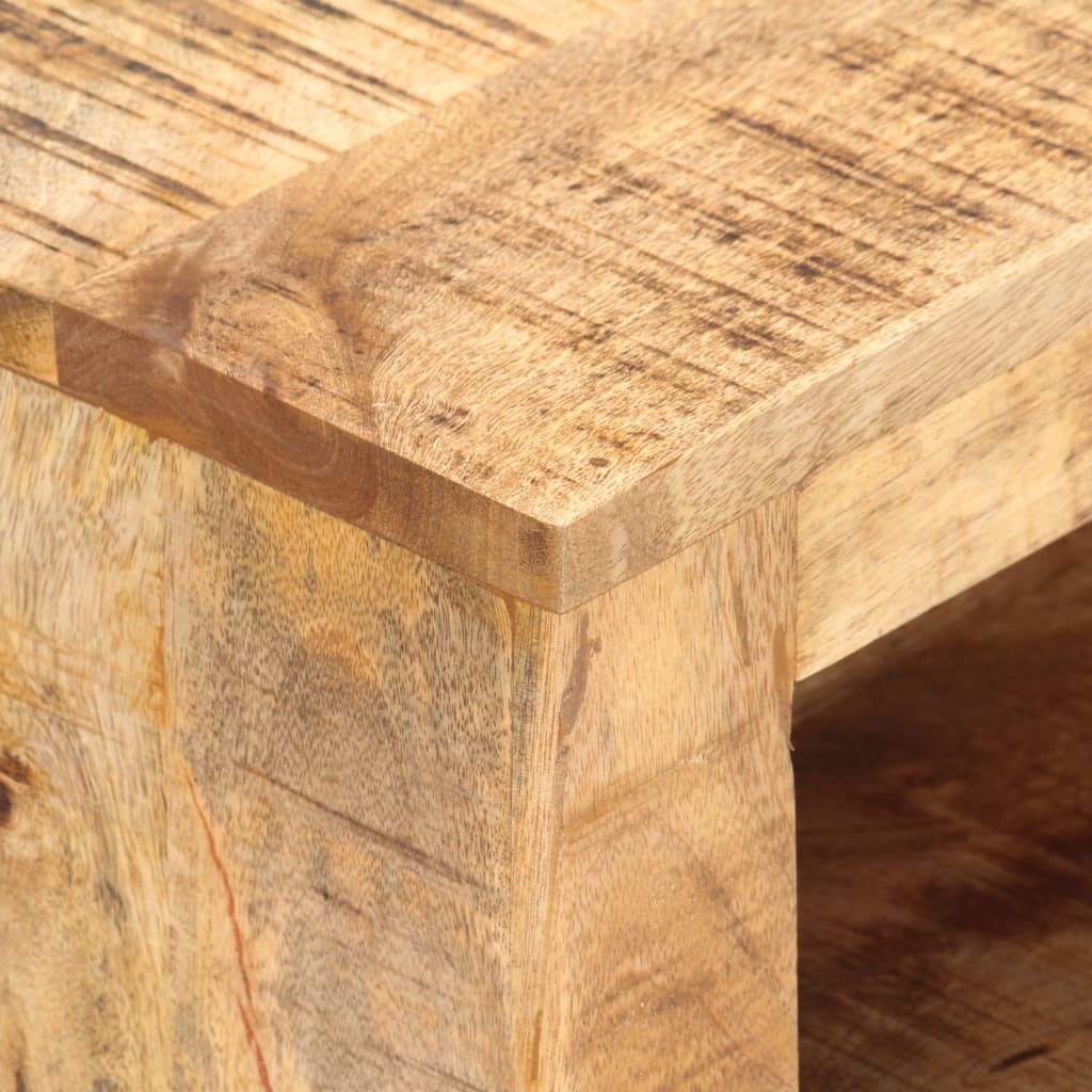Tv-meubel 119x30x41 cm ruw mangohout