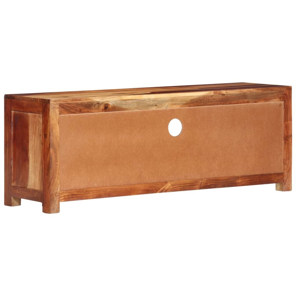 Tv-meubel 110x30x40 cm massief acaciahout