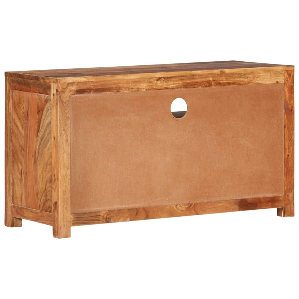 Tv-meubel 90x34,5x50 cm massief acaciahout