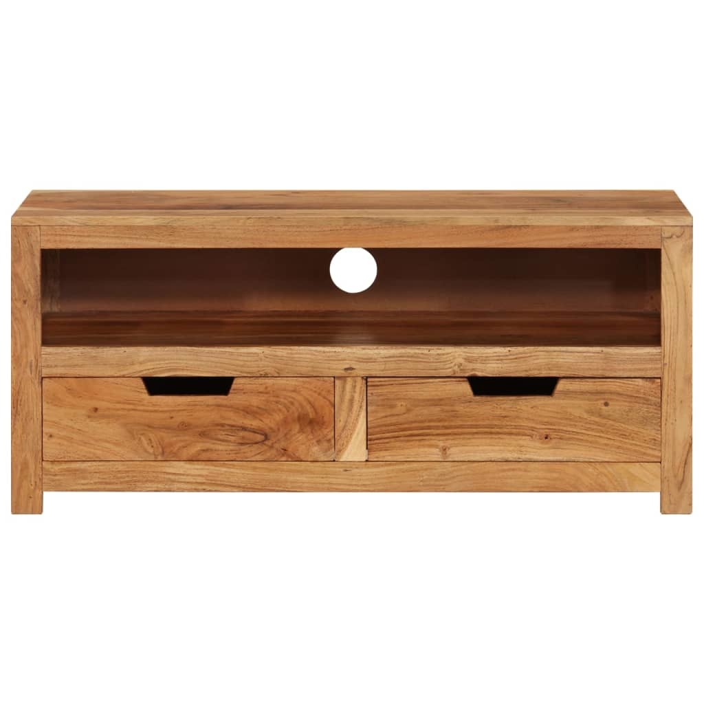 Tv-meubel 88x35x40 cm massief acaciahout