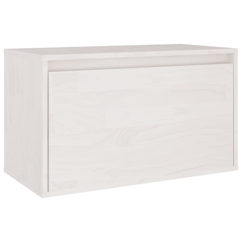 Tv-meubelen 3 st massief grenenhout wit