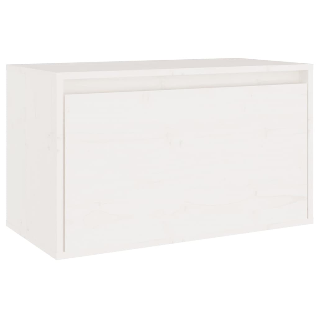 Tv-meubelen 3 st massief grenenhout wit