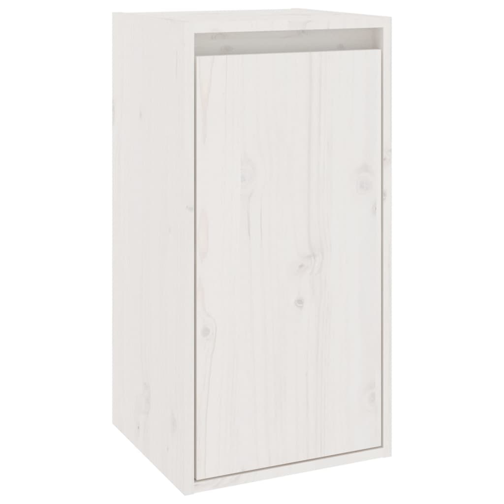 Tv-meubelen 6 st massief grenenhout wit