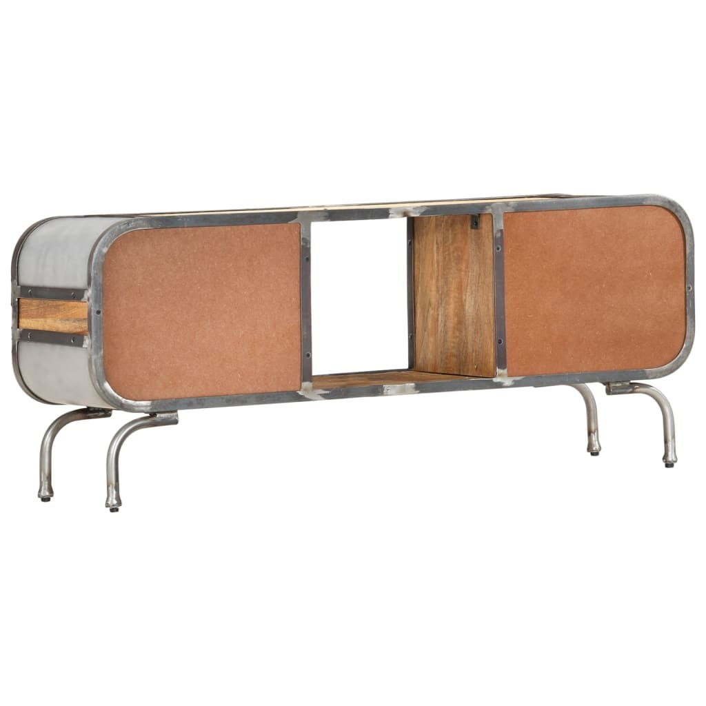 Tv-meubel 110x30x42 cm massief mangohout