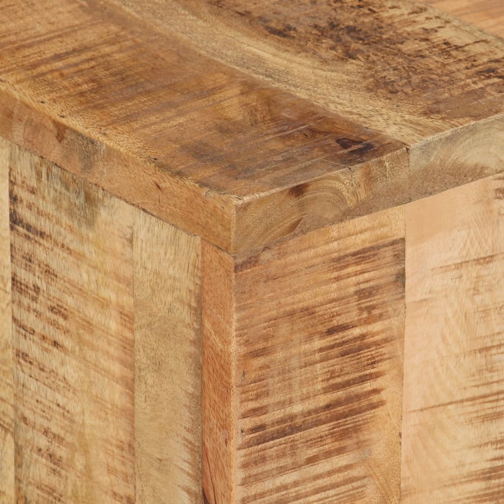 Tv-meubel 110x30x40 cm massief mangohout