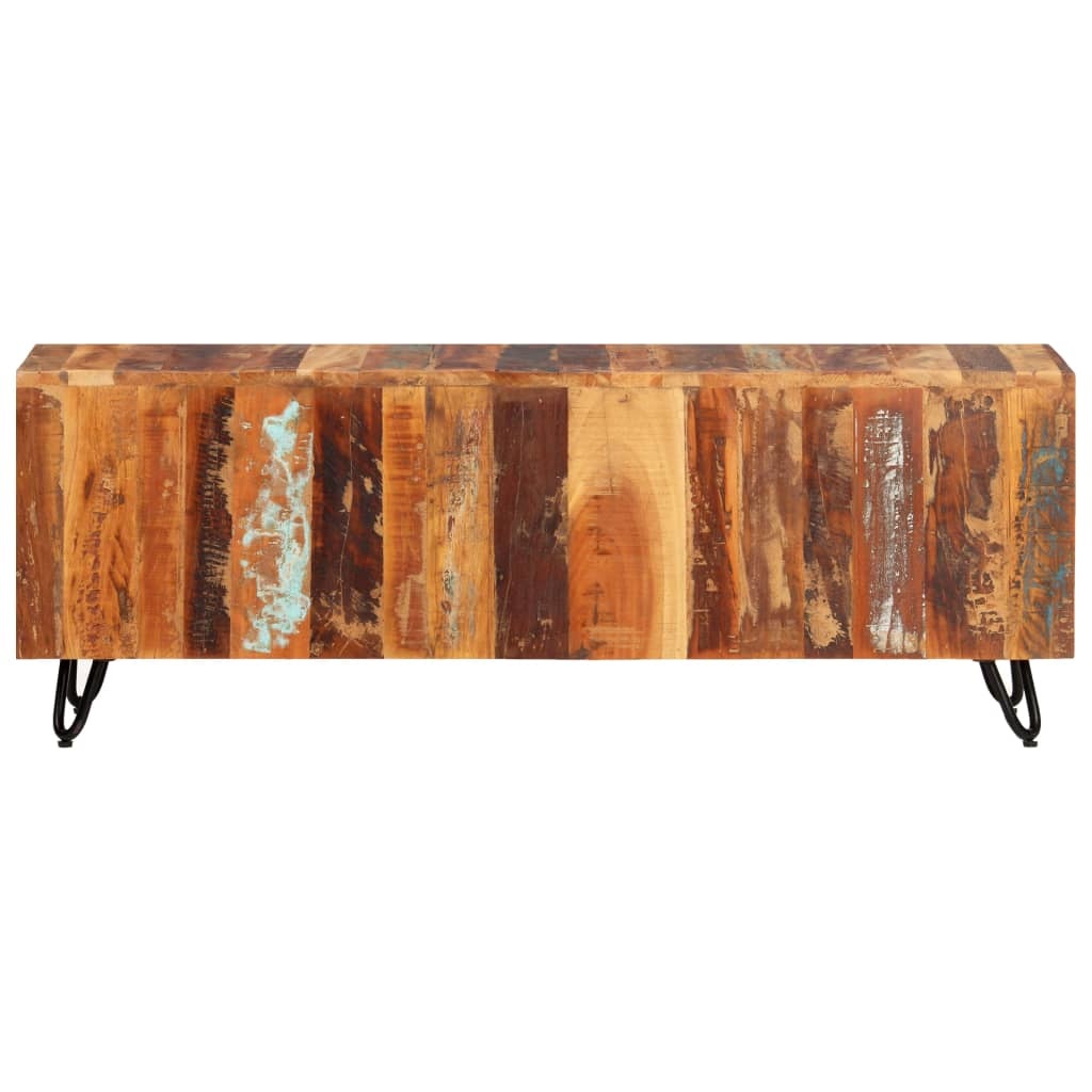 Tv-meubel 110x30x40 cm massief gerecycled hout