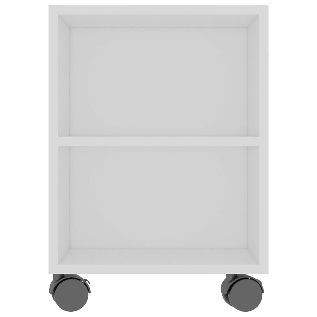 Tv-meubel 120x35x43 cm bewerkt hout wit