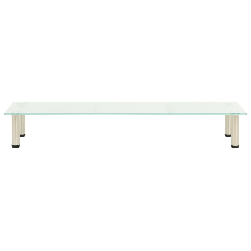 Tv-meubel 120x35x17 cm gehard glas mat