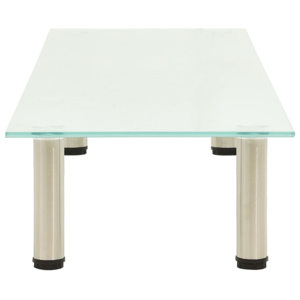 Tv-meubel 120x35x17 cm gehard glas mat