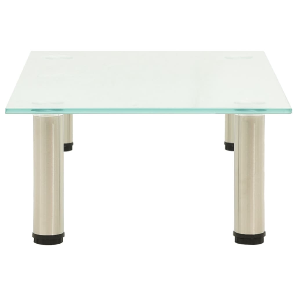 Tv-meubel 60x35x17 cm gehard glas mat