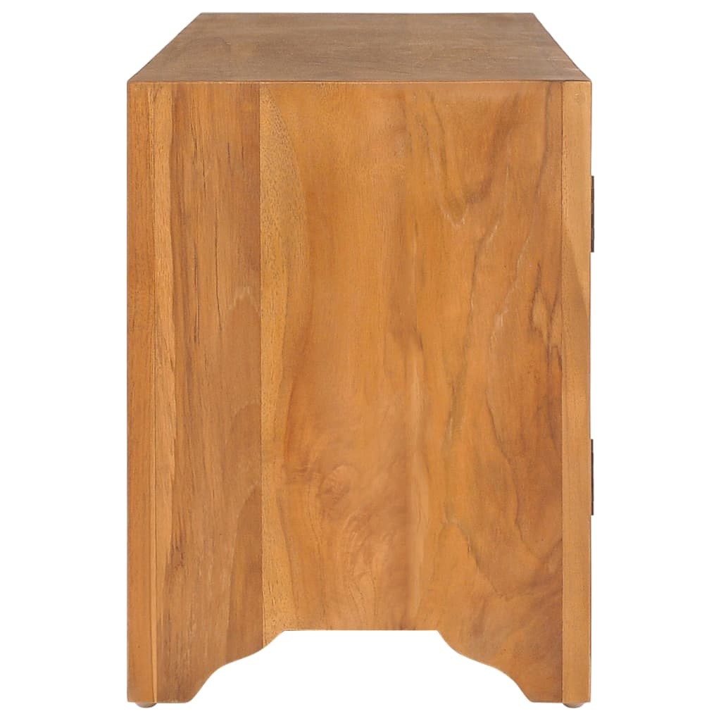 Tv-meubel 120x30x40 cm massief teakhout