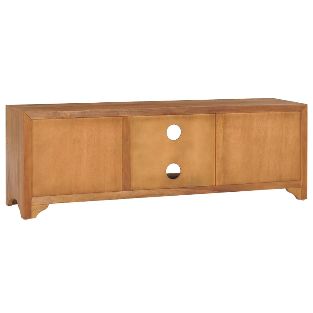 Tv-meubel 120x30x40 cm massief teakhout