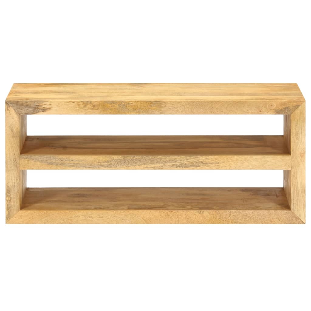 Tv-meubel 107x35x45 cm massief mangohout