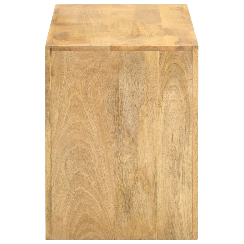 Tv-meubel 107x35x45 cm massief mangohout