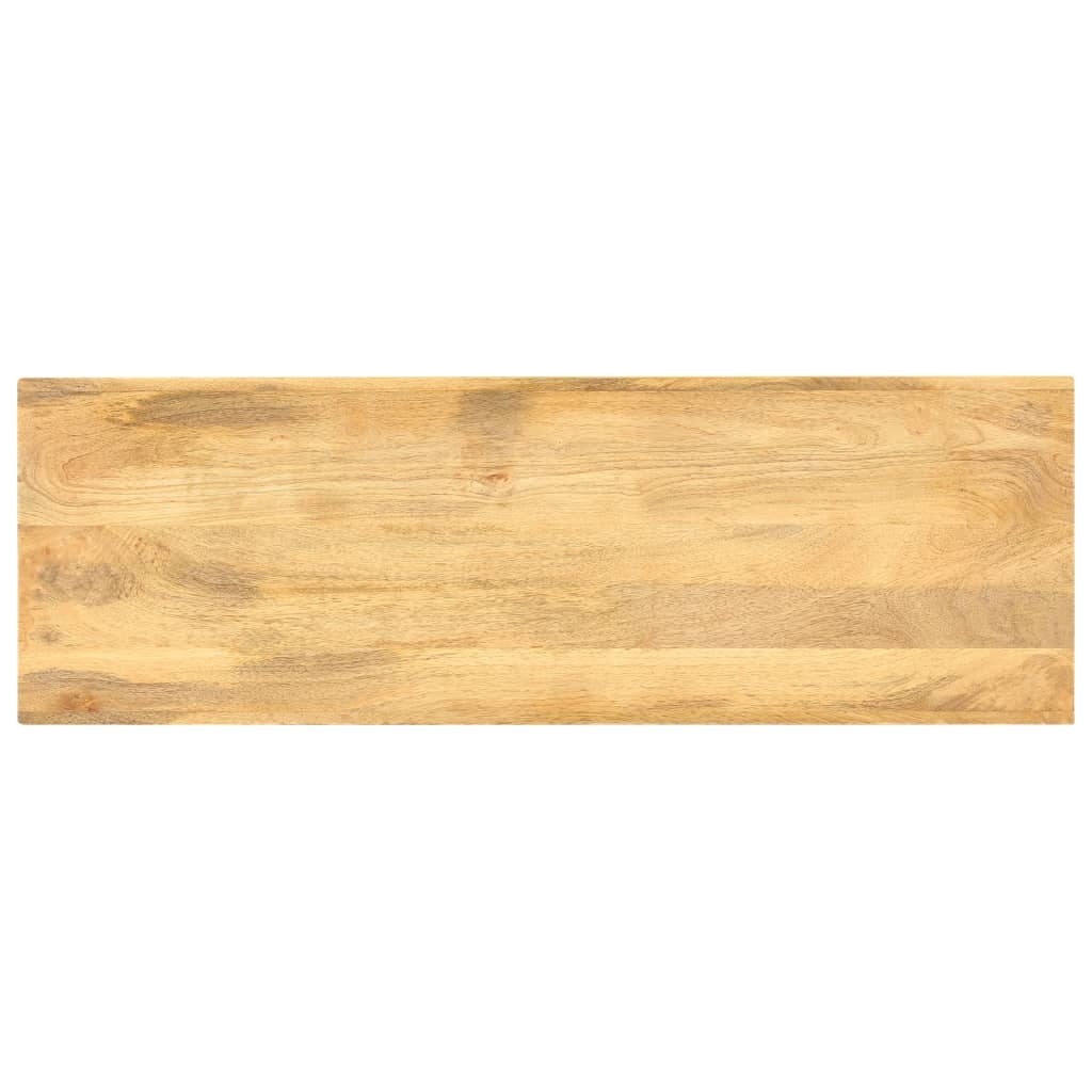 Tv-meubel 107x35x45 cm massief mangohout