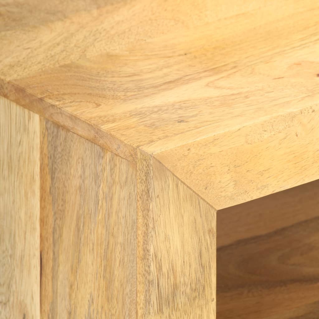Tv-meubel 107x35x45 cm massief mangohout