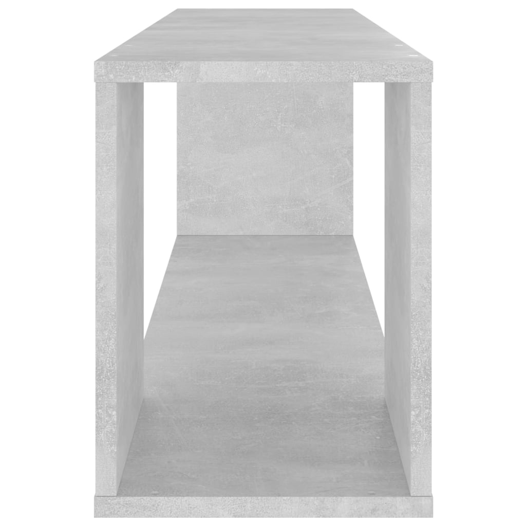 Tv-meubel 100x24x32 cm spaanplaat betongrijs