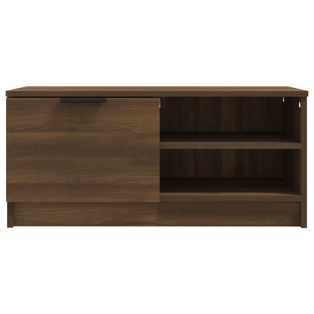 Tv-meubelen 2 st 80x35x36,5 cm bewerkt hout bruineikenkleurig