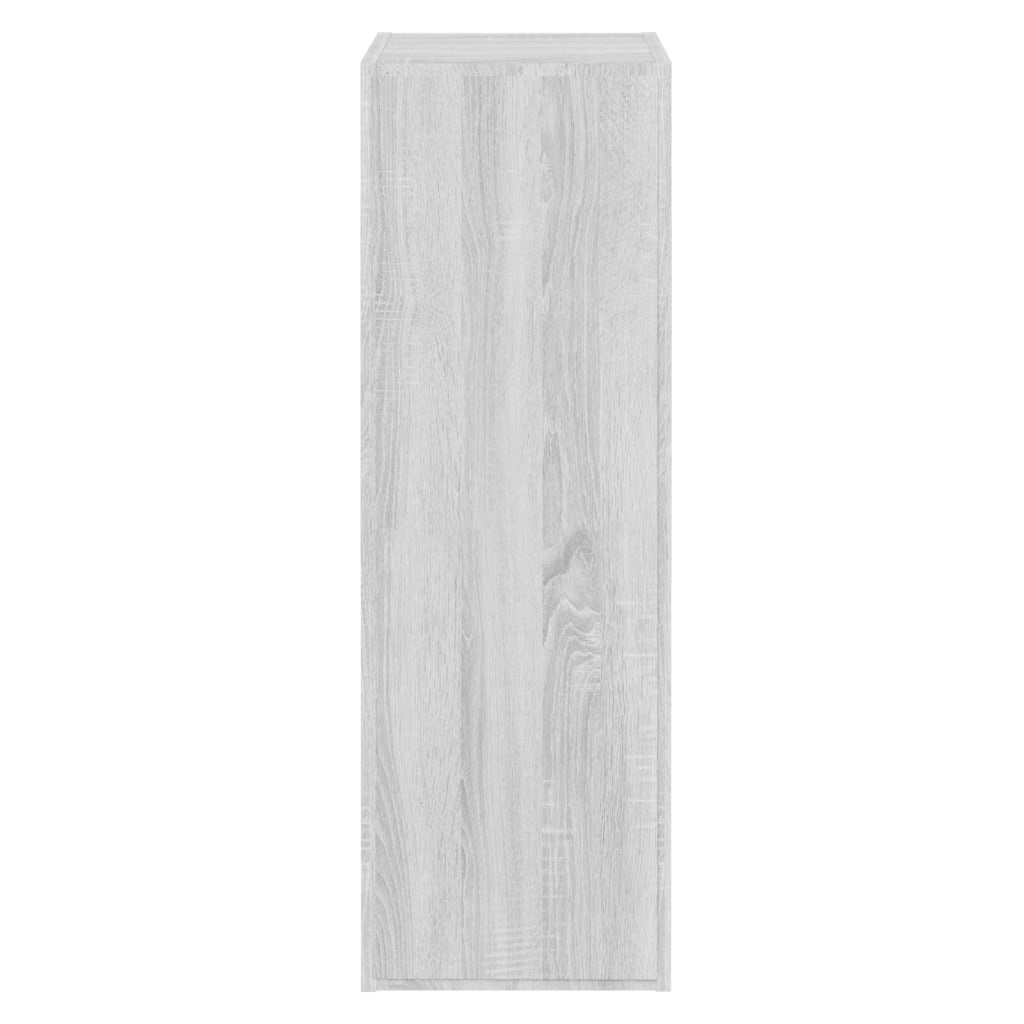 Tv-meubelen 2 st 30,5x30x90 cm bewerkt hout grijs sonoma eiken